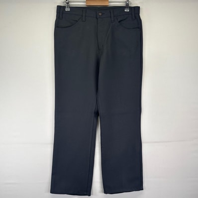古着 80's/80年代 ヴィンテージ リーバイス Levi's USA製 スラックスパンツ スタプレ スラックス アクションパンツ w36 L32 グレー メンズ