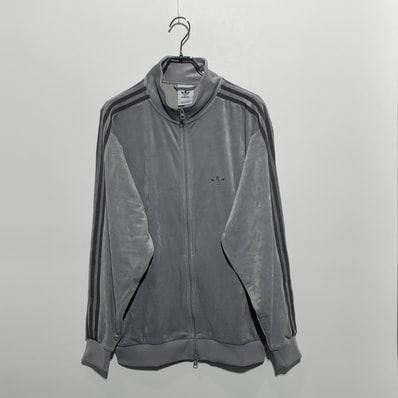 adidas Beckenbauer Velor Track Jacket "Light Onyx"