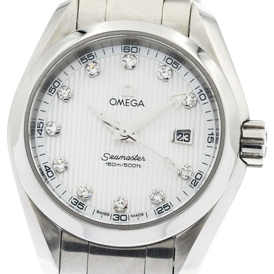 ☆良品 オメガ シーマスター アクアテラ レディース 【中古】