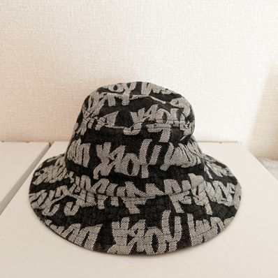 Supreme Fat Tip Jacquard Denim Crusher "Black"