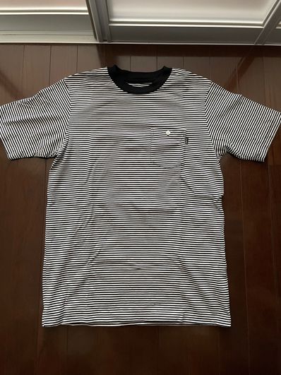 supreme border pocket tee 胸ポケ Tシャツ