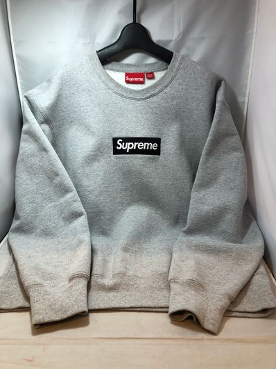 Supreme Box Logo Crewneck "Heather Grey" (22FW)