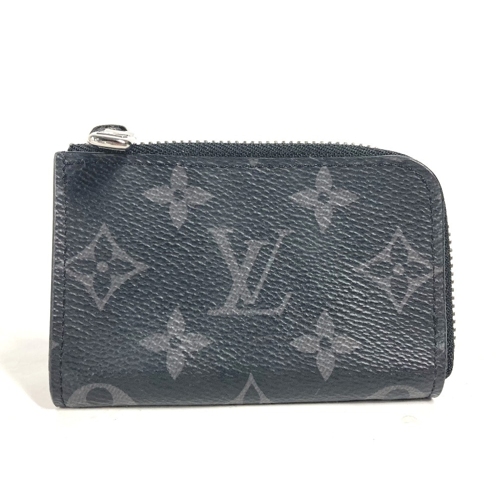 ルイヴィトン LOUIS VUITTON ポルトモネジュール M63536  モノグラムエクリプス 財布 小銭入れ コインケース モノグラムエクリプスキャンバス ブラック