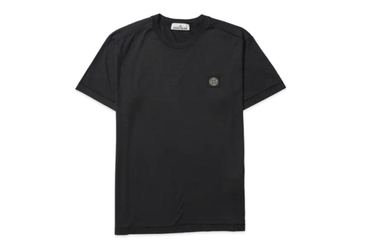 Stone Island 2100027 60/2 Cotton Jersey "Black"