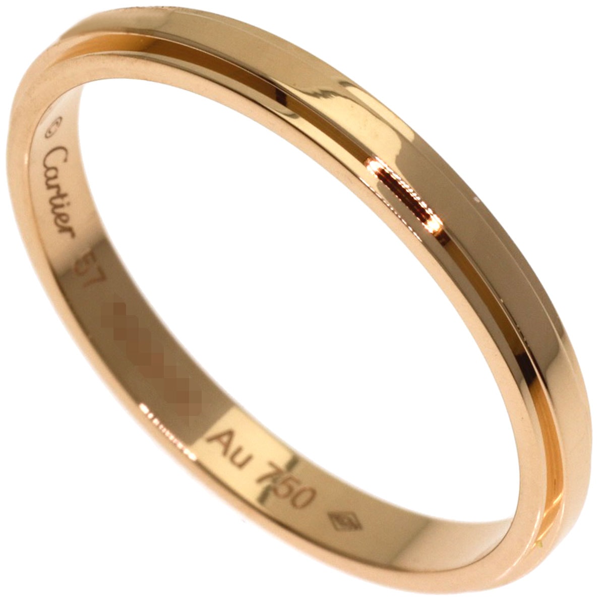 CARTIER カルティエ ダムール #57 リング・指輪 K18PG レディース [中古]