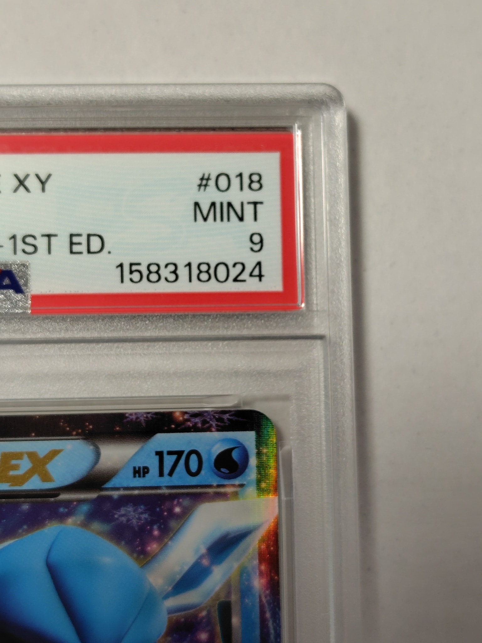 PSA9】グレイシアEX RR [XY10 018/078](拡張パック「めざめる超王」) 1