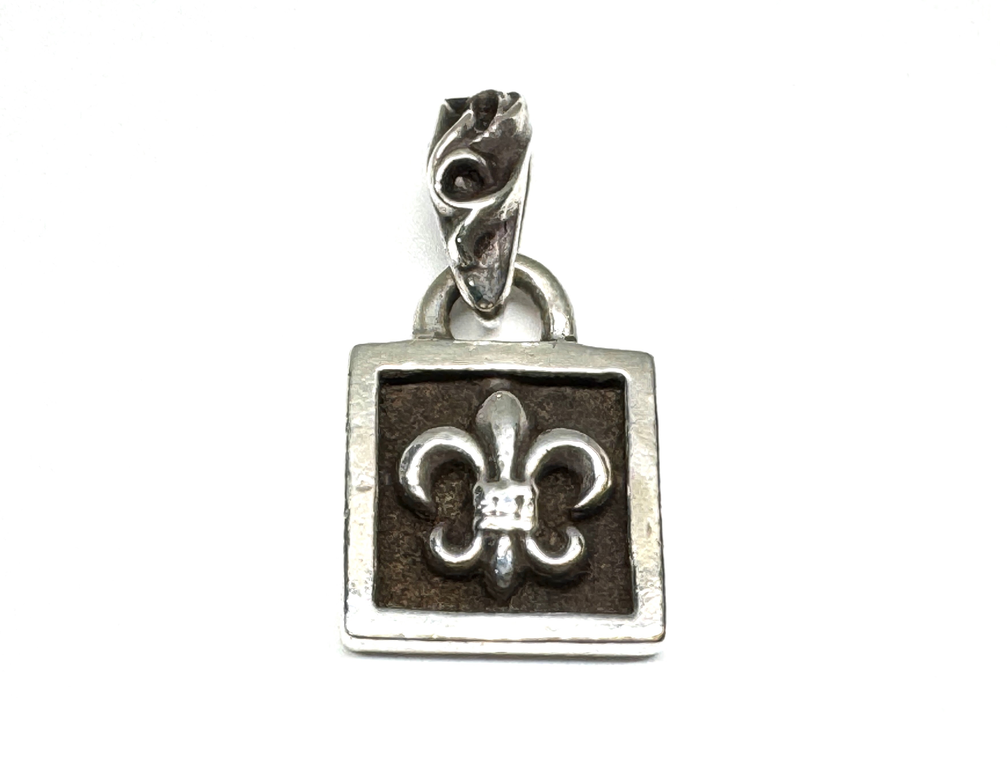Chrome Hearts Frameed BS Flare Charm "Silver"