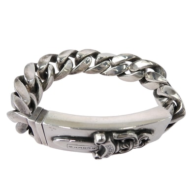 Chrome Hearts ID Bracelet W / Dagger W / Classic Link ID-DAGGER W / Classic Link "Silver"