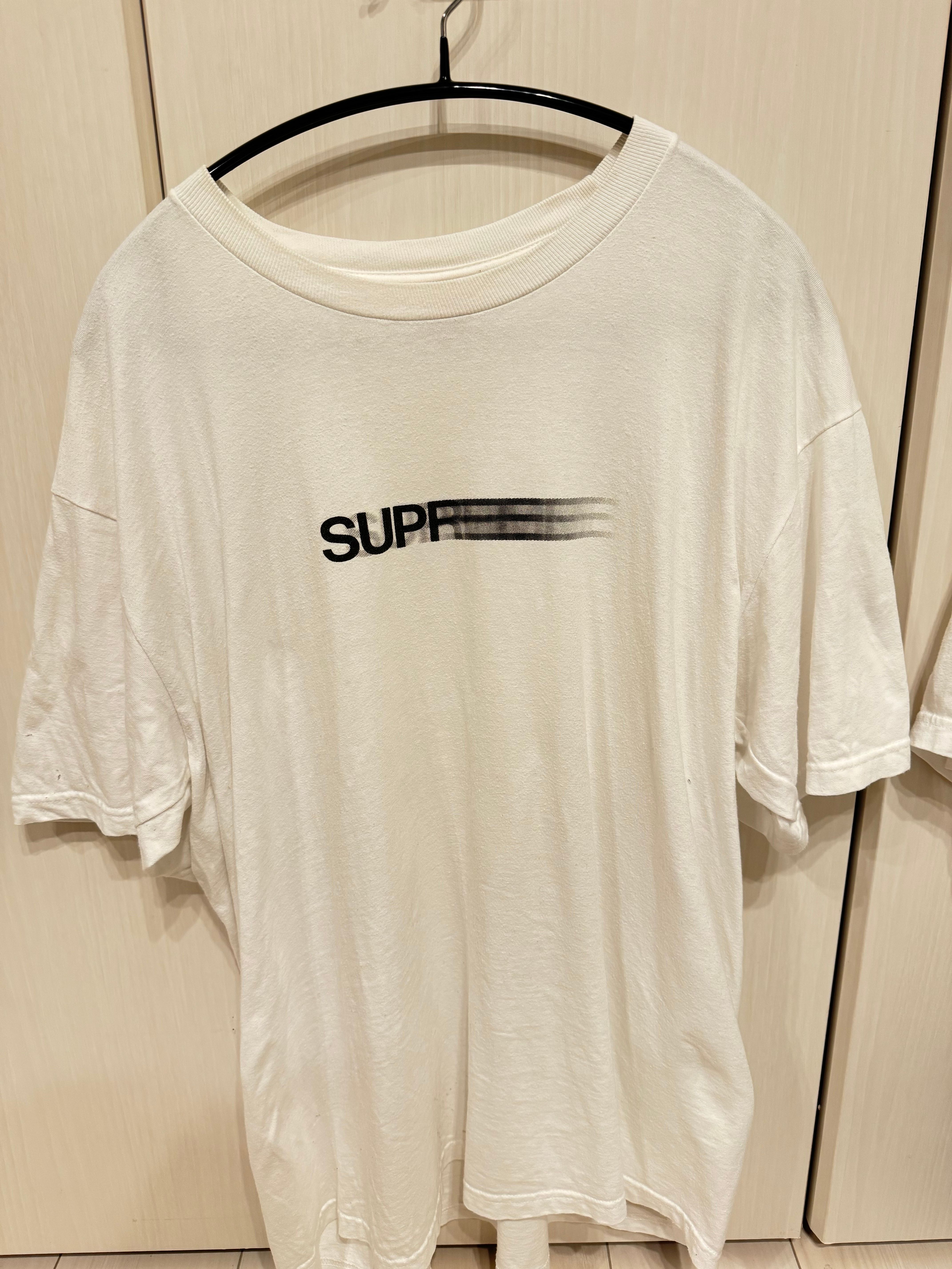 Supreme Motion Logo Tee "White" (23SS)