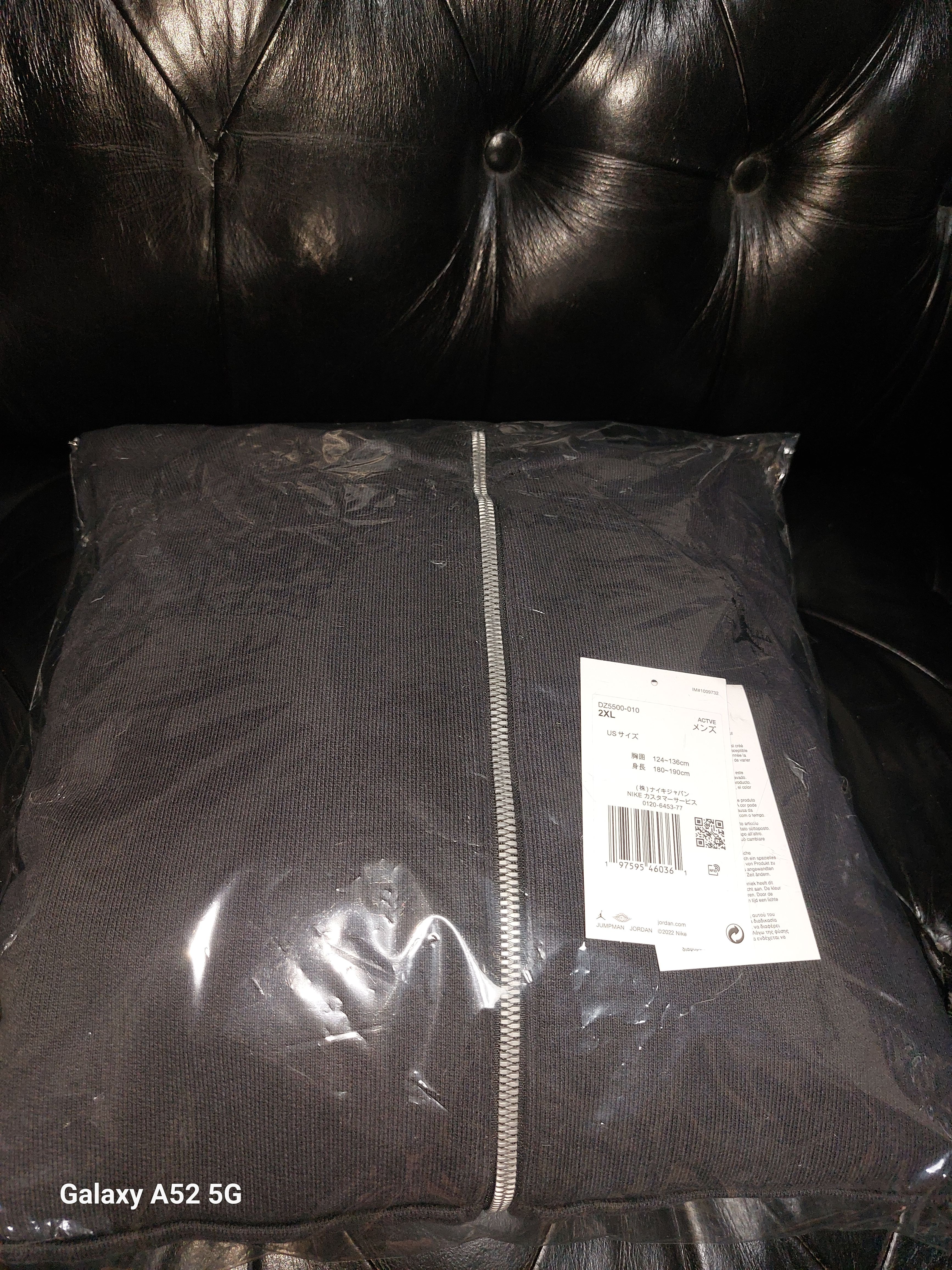 Nike Jordan x Travis Scott Men's Full-Zip Hoodie "Black" (US Size) DZ5500-010