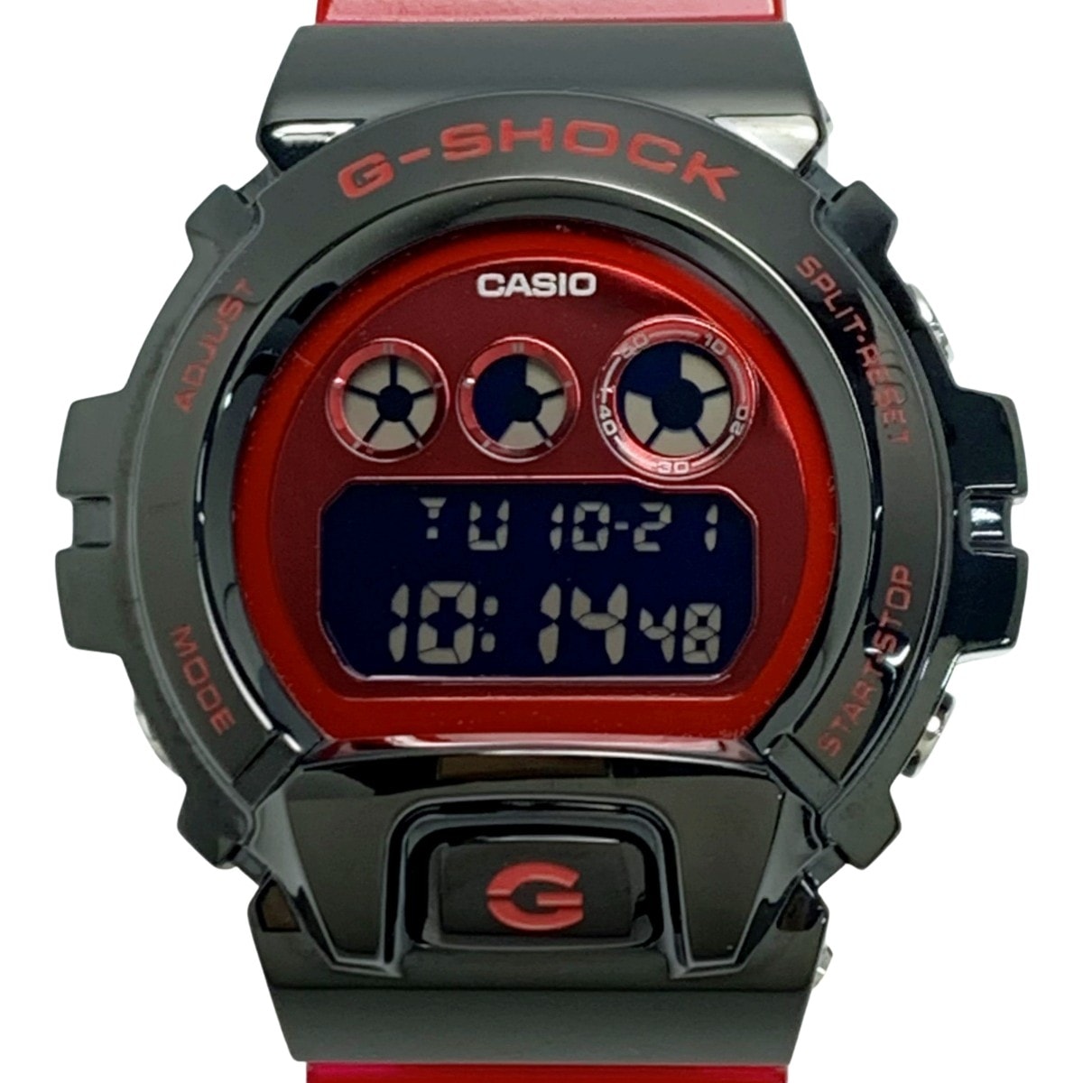 ☆☆CASIO カシオ G-SHOCK クォーツ GM-6900B-4JF レッド デジタルウォッチ