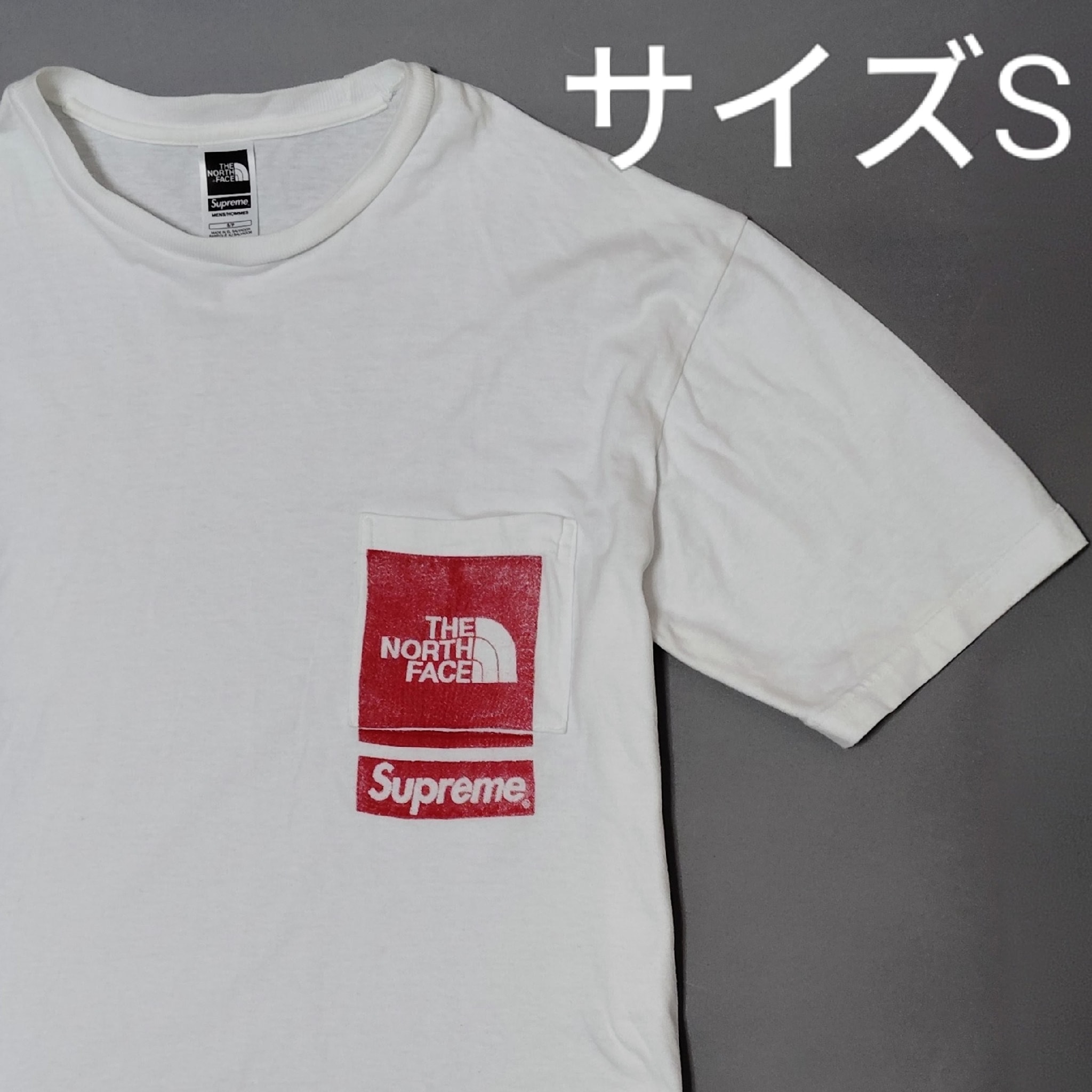 Supreme x The North Face Printed Pocket Tee "White"