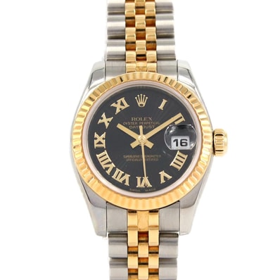 ロレックス デイトジャスト 179173 SSxYG 自動巻 D番