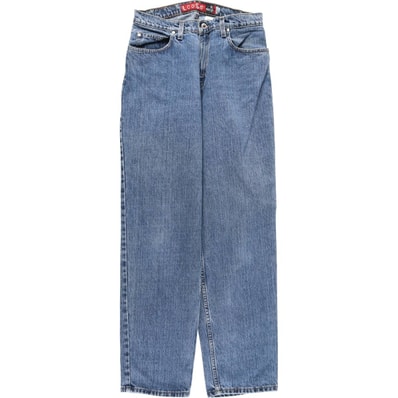 古着 90年代 リーバイス Levi's SILVER TAB シルバータブ LOOSE ルーズ テーパードデニムパンツ USA製 レディースXL(w31)相当 ヴィンテージ/evb033523