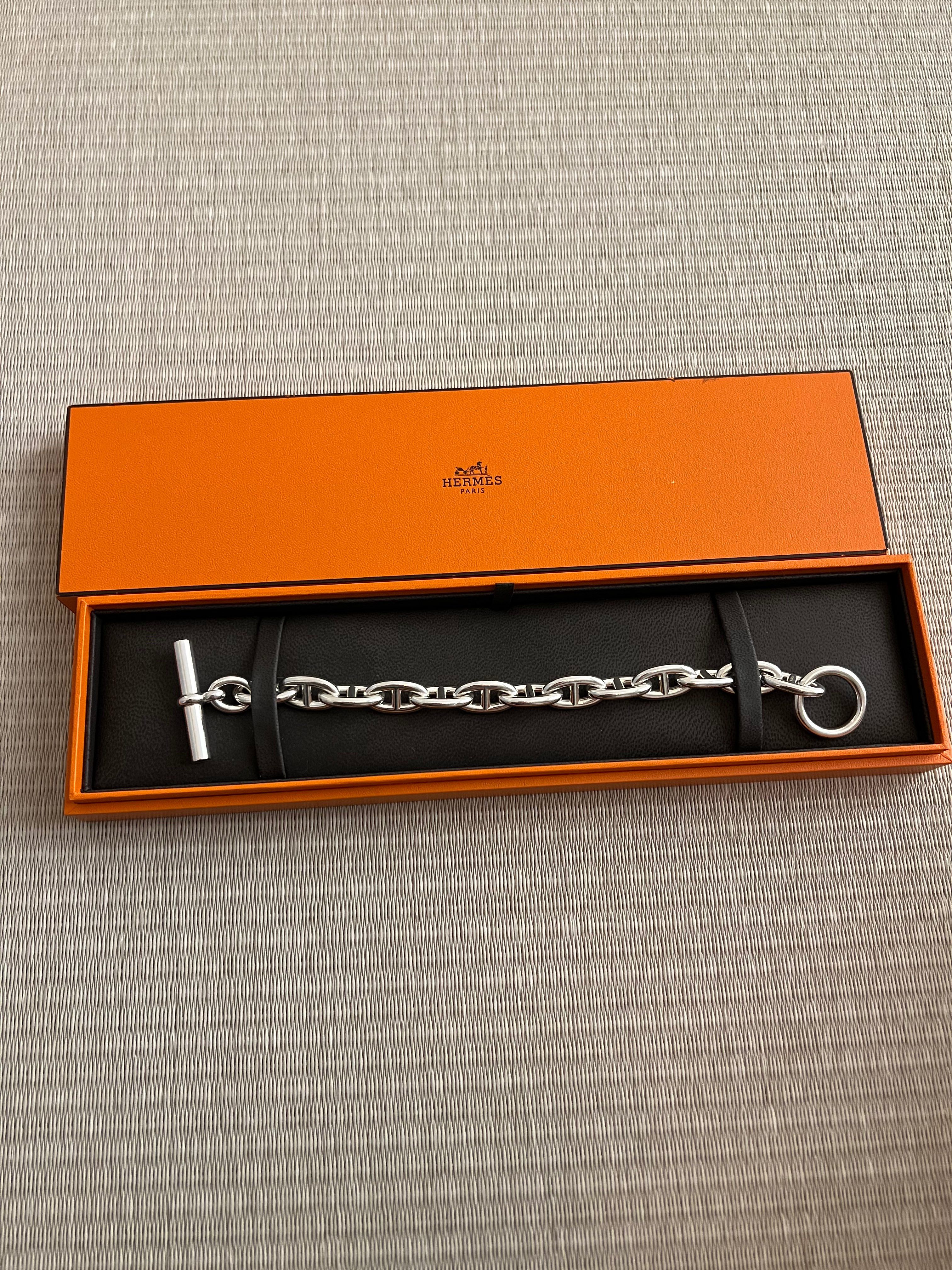 Hermes Chaine D'ancre GM Bracelet "Silver"