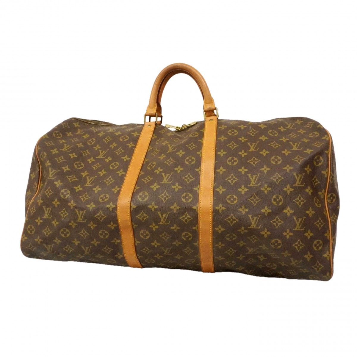 【6dc2482】ルイヴィトン ボストンバッグ モノグラム キーポル60 M41422 ブラウン【中古】メンズ レディース ユニセックス