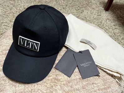 Valentino VLTN Cotton Baseball Cap ”Black”