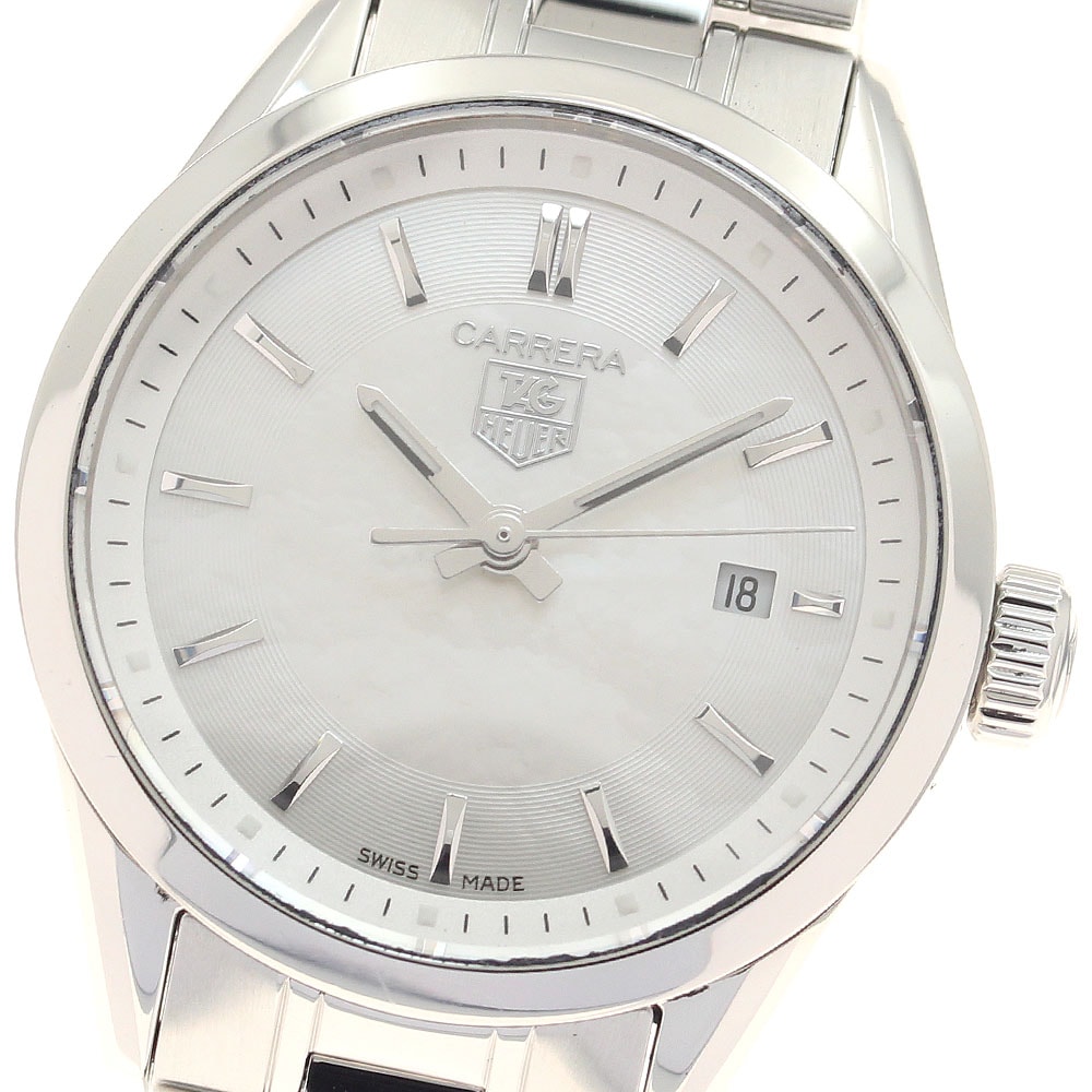☆良品 タグホイヤー カレラ デイト WV1415 レディース 【中古】