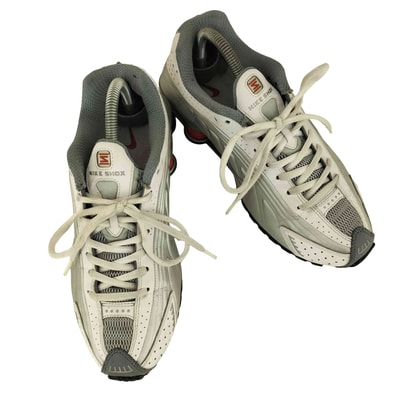 Shox R4 OG Metallic Silver Comet Red【1142222772200】