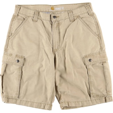 古着 カーハート Carhartt RELAXED FIT ダック地ペインターショーツ ハーフパンツ メンズw35相当/eaa576863