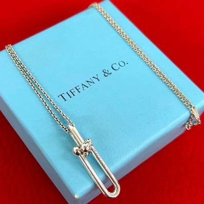 TIFFANY&Co. ティファニー ハードウェア リンク ネックレス シルバー925 ネックレス シルバー
87539