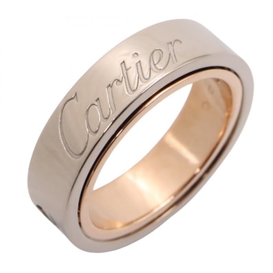 カルティエ CARTIER シークレットラブ リング リング・指輪 ジュエリー K18PG(ピンクゴールド) K18WG(ホワイトゴールド) レディース ゴールド系 / シルバー系 【中古】