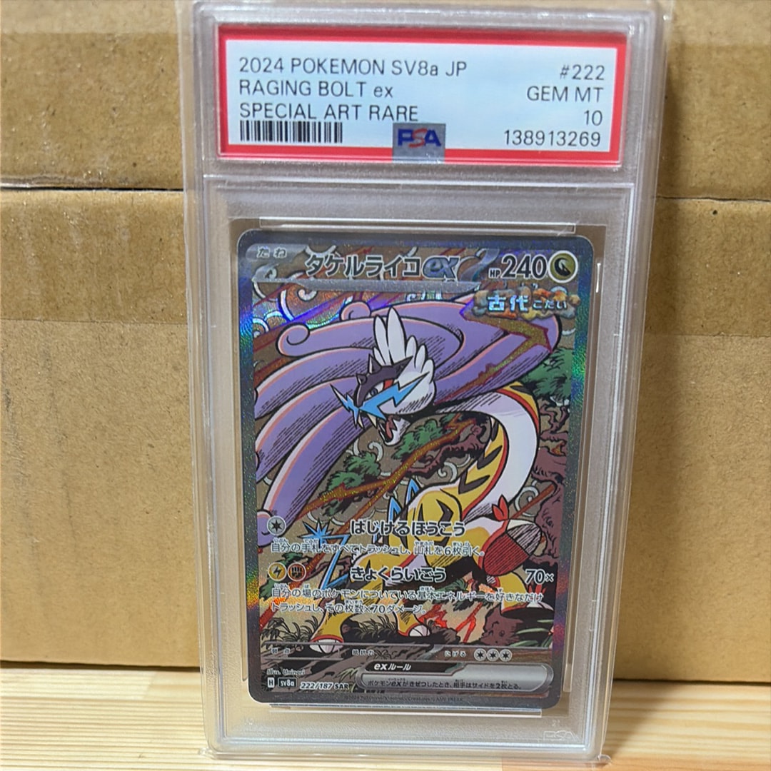 タケルライコex SAR [SV8a 222/187](ハイクラスパック「テラスタルフェスex」)