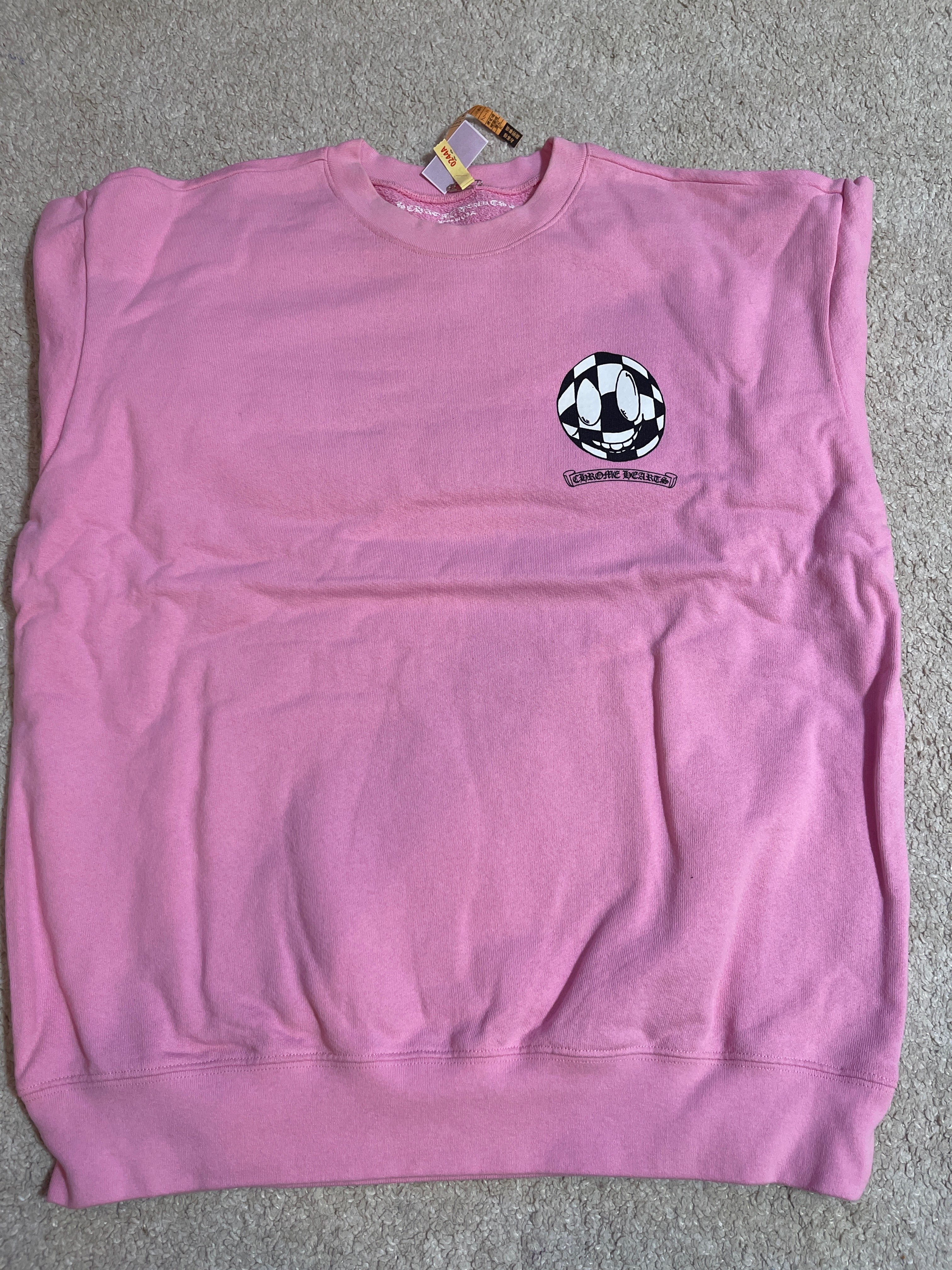Chrome Hearts Matty Boy Vanity Affair Crewneck Sweatshirt "Pink"