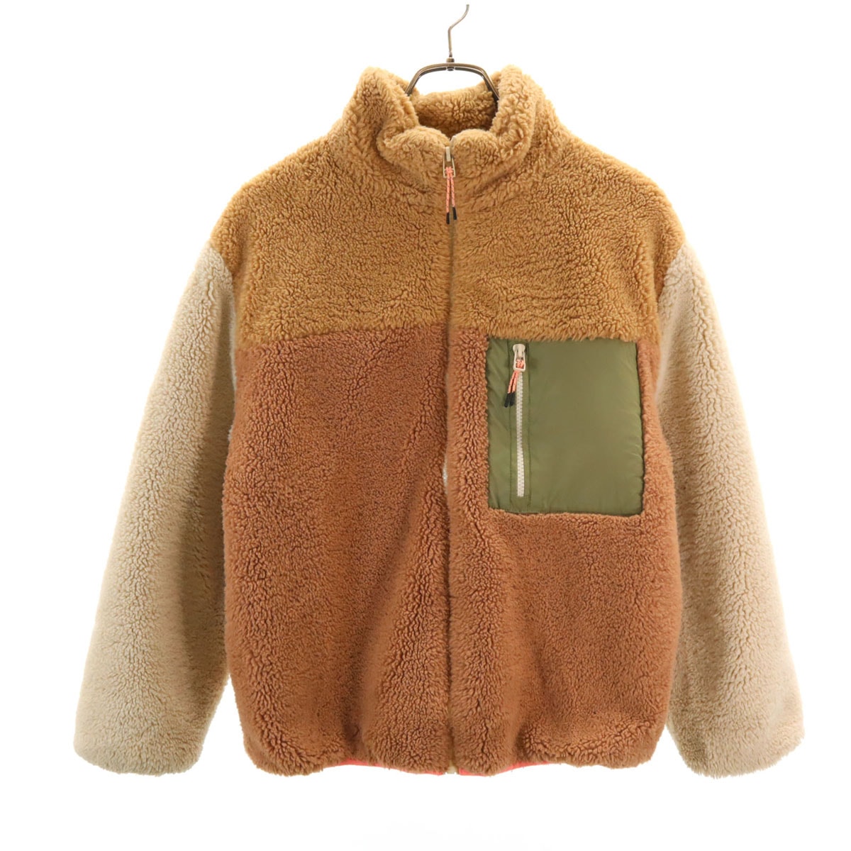 ZARA ザラ ボア フリースジャケット 13-14 ベージュ