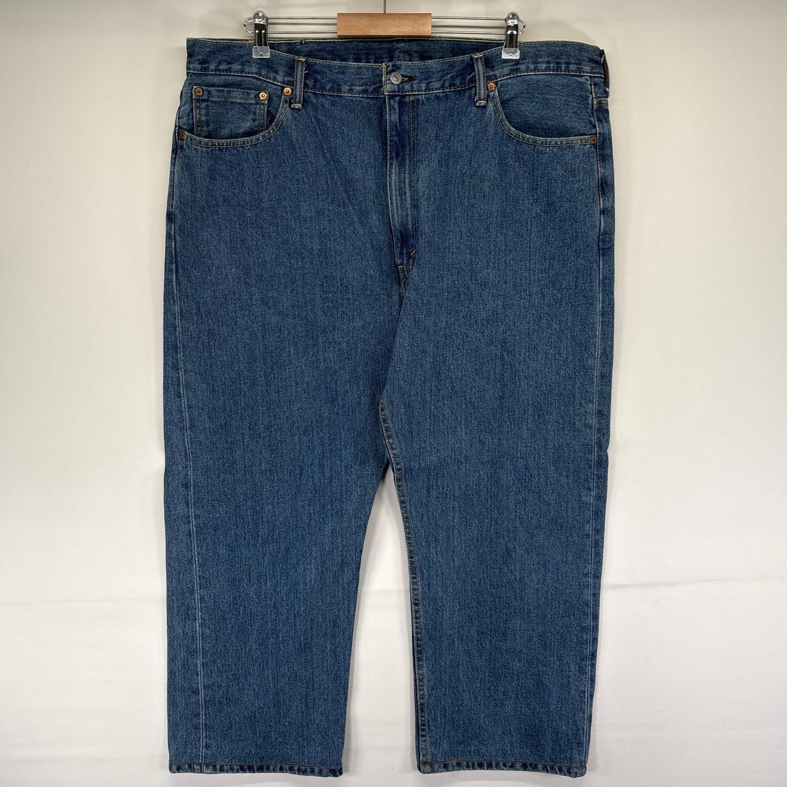 古着 リーバイス Levi's デニム パンツ ジーンズ 5ポケット 505 ストレート ジーパン ジッパーフライ  ブルー系 メンズ
