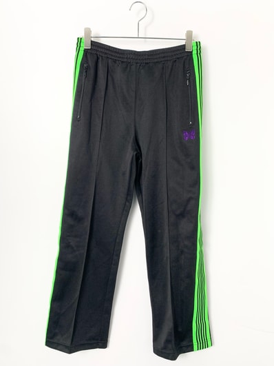 NEEDLES STUDIOUS Narrow Track Pants "Black"
