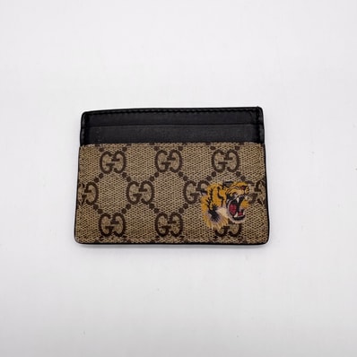 GUCCI タイガー GGスプリーム カードケース
