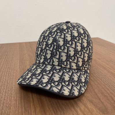 Dior Oblique Baseball Cap "Beige/Black"