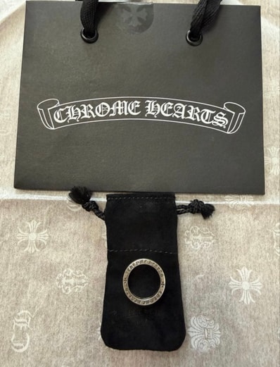 Chrome Hearts Spacer Ring FUCK YOU 3mm Honolulu Exclusive "Silver"