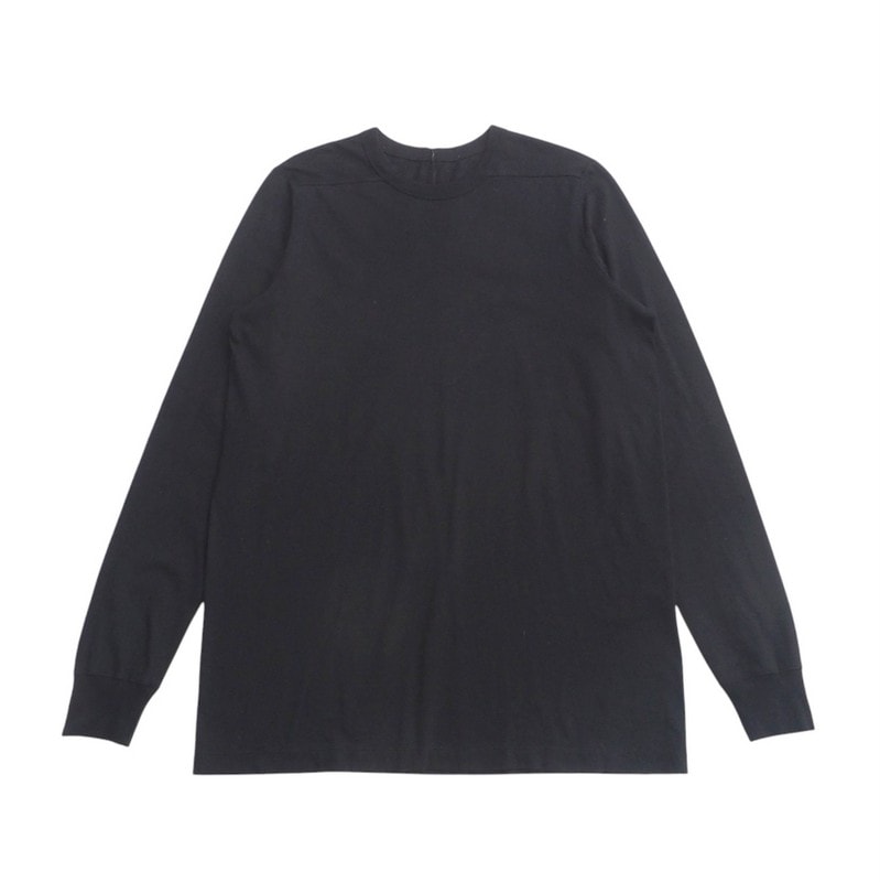 2022AW■Rick Owens リックオウエンス LEVEL LS TEE 長袖Ｔシャツ サイズXL ロングスリーブ レベル T カットソー コットン イタリア製 ブランド古着【中古】20250220/RA3458
