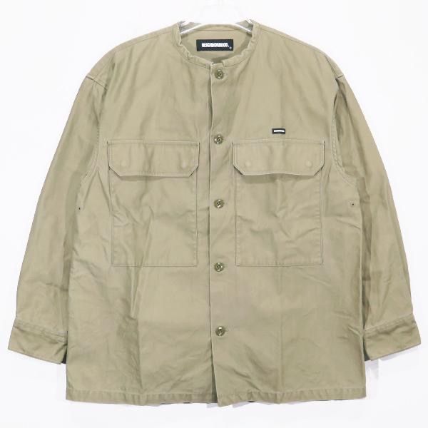 NEIGHBORHOOD N.C. / C-SHIRT . LS "Khaki"