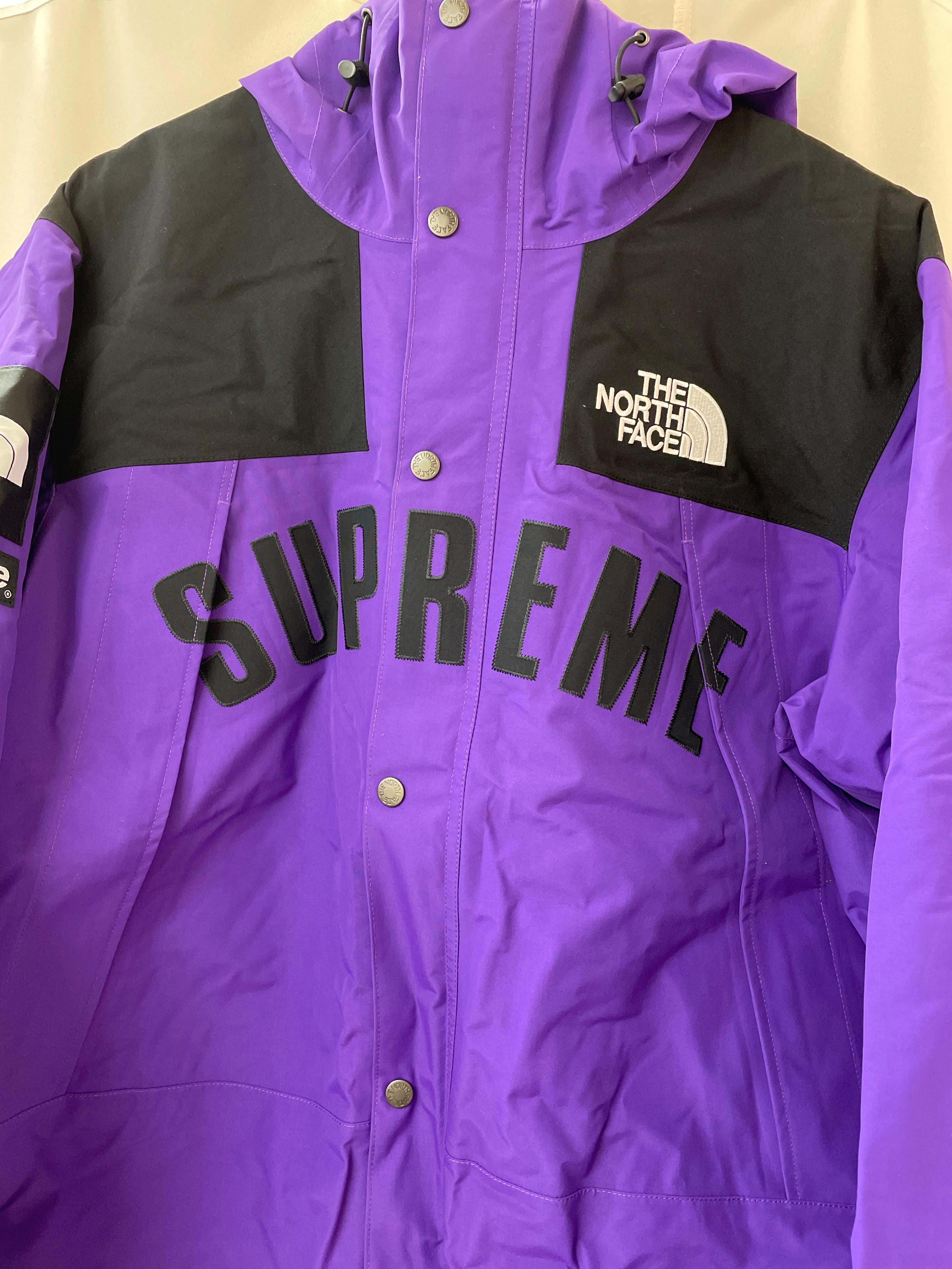 Supreme x The North Face Arc Logo Mountain Parka "Purple"