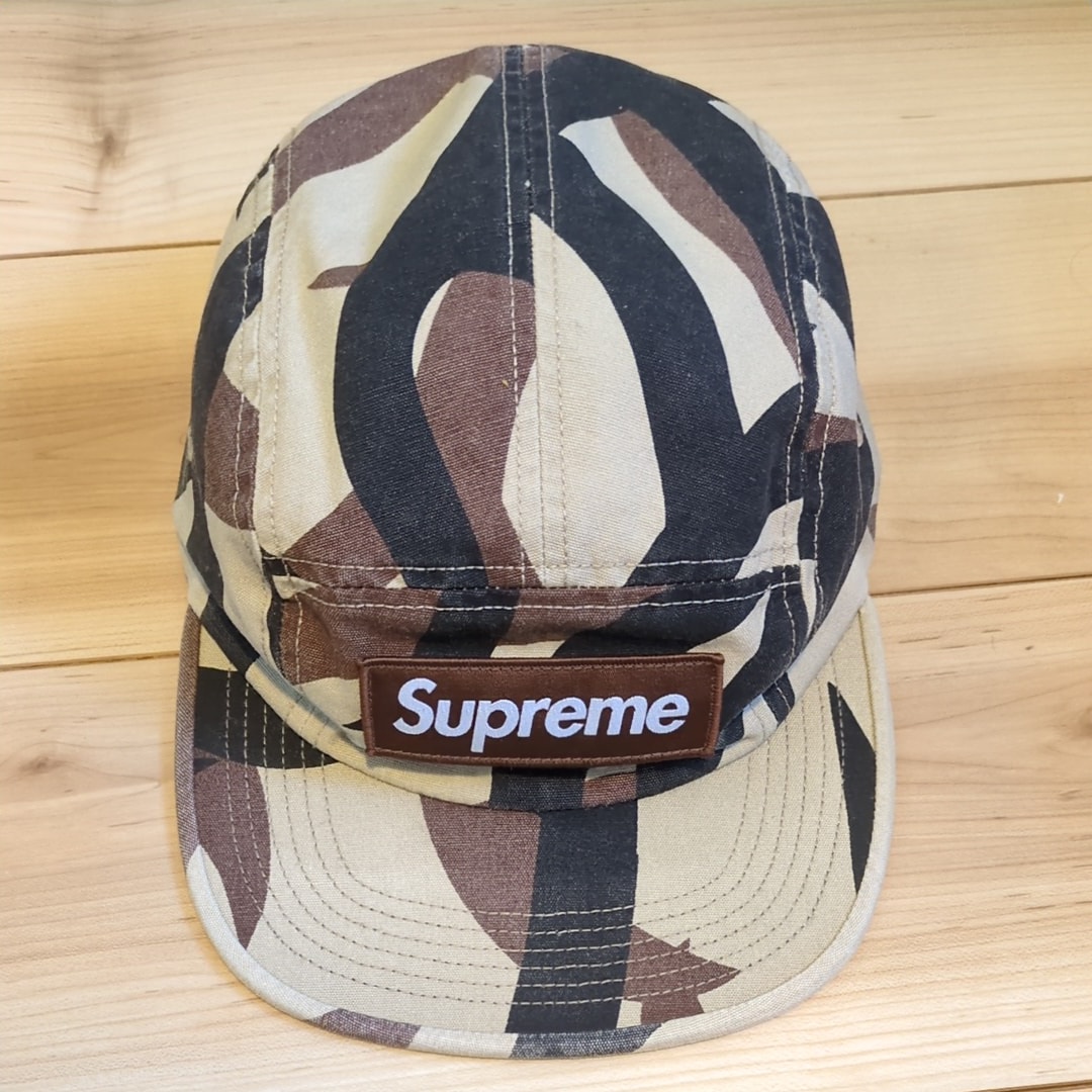 Supreme Military Camp Cap "Tan Tribal Camo" (19FW)