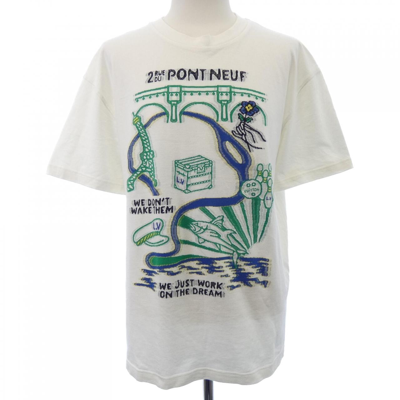 C (やや傷や汚れあり)】ルイヴィトン LOUIS VUITTON HQY72WIGT Tシャツ