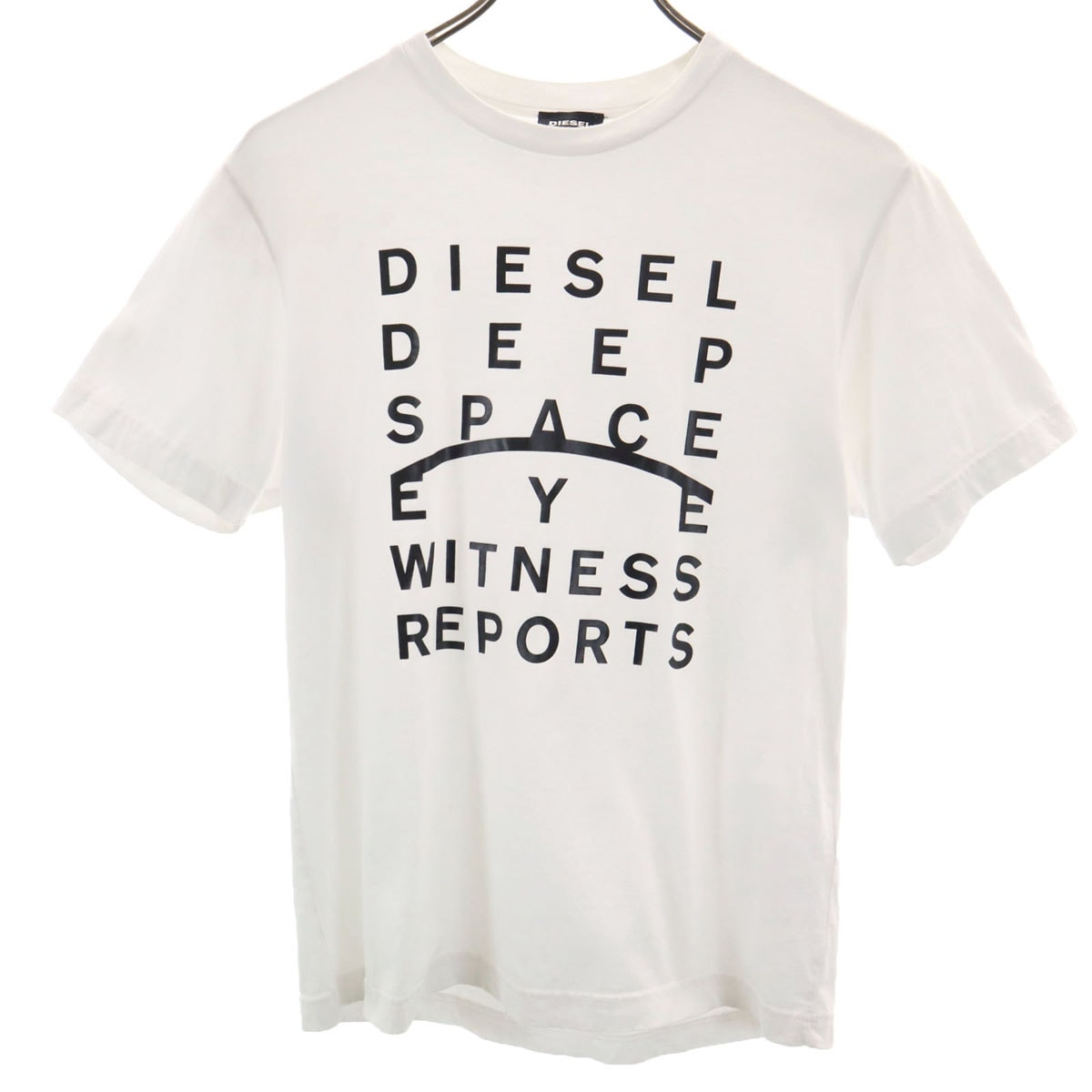 DIESEL ディーゼル ブルガリア製 半袖 Tシャツ 12 ホワイト