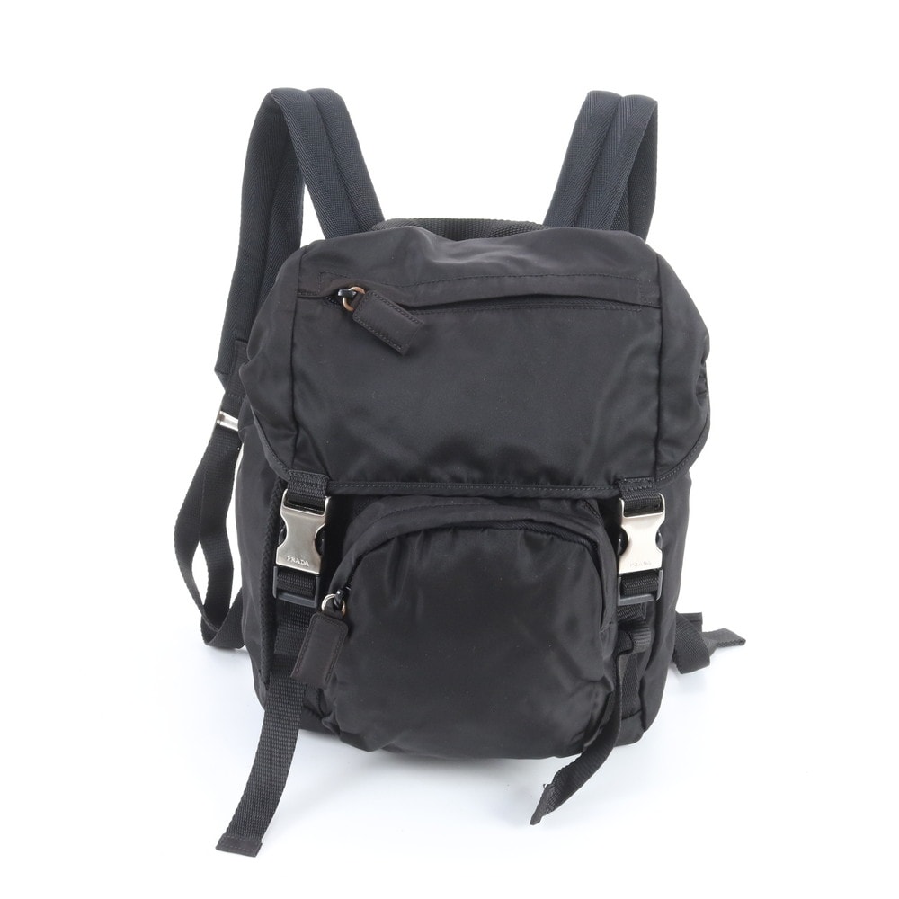 ■美品 プラダ テスート ナイロントライアングルロゴリュックサック