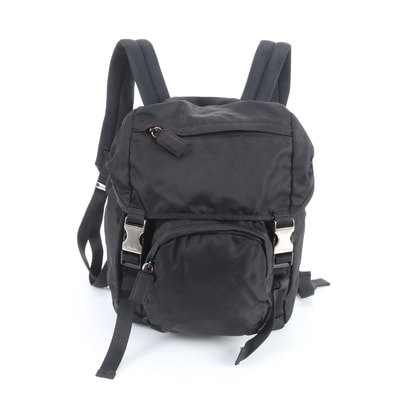 ■美品 プラダ テスート ナイロントライアングルロゴリュックサック