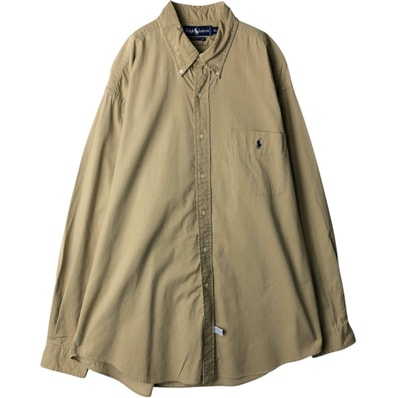 古着 ラルフローレン Ralph Lauren 長袖 ボタンダウンシャツ メンズXL相当/eaa634469