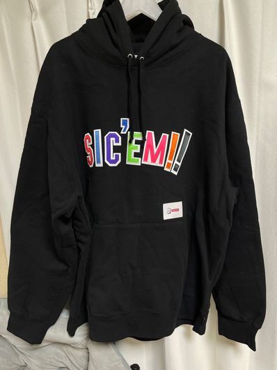 Supreme / WTAPS Sic'em! Hooded Sweatshirt "Black"
