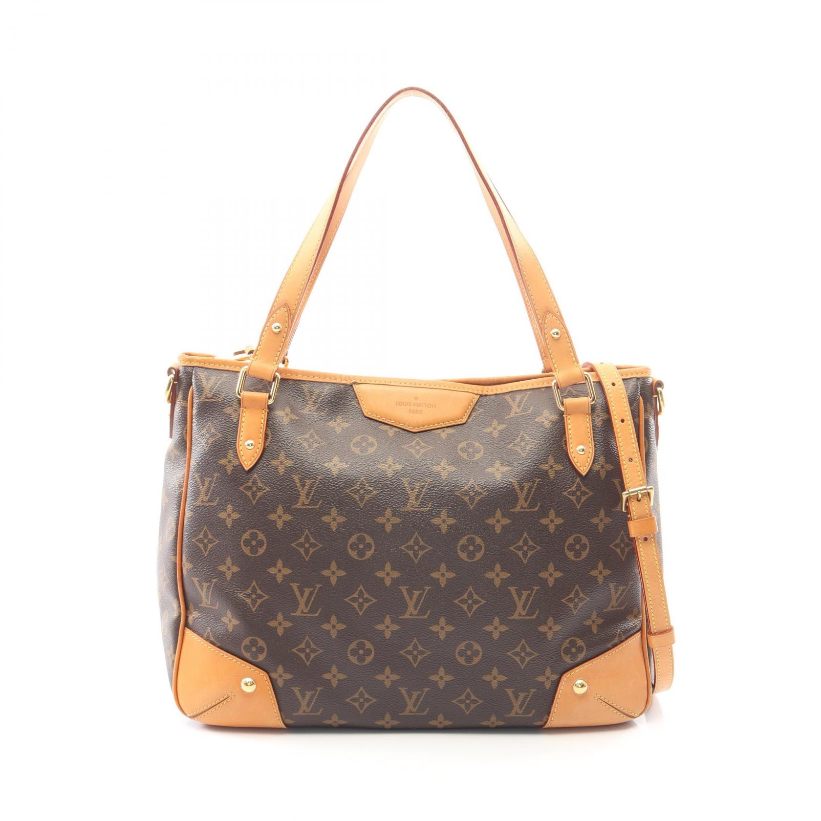 ルイ・ヴィトン LOUIS VUITTON エストレーラMM モノグラム 2WAY トートバッグ バッグ PVCコーティングキャンバス レザー レディース ブラウン系 M41232 【中古】