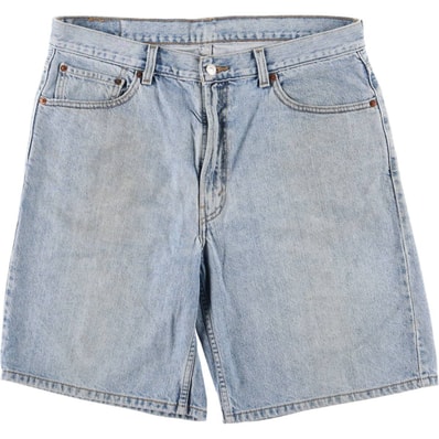 古着 リーバイス Levi's 550 RELAXED FIT デニムショーツ ショートパンツ メンズw36相当/eaa553655