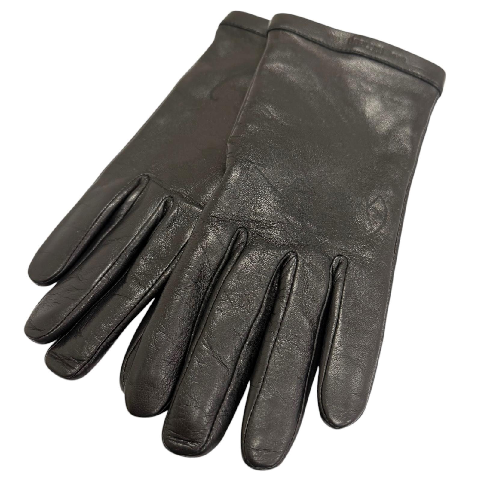 極美品 ベルルッティ 手袋 Nero メンズ 8 G0017-002