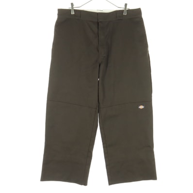 Dickies ディッキーズ ダブルニー ワークパンツ w36 ブラウン カラーチノ