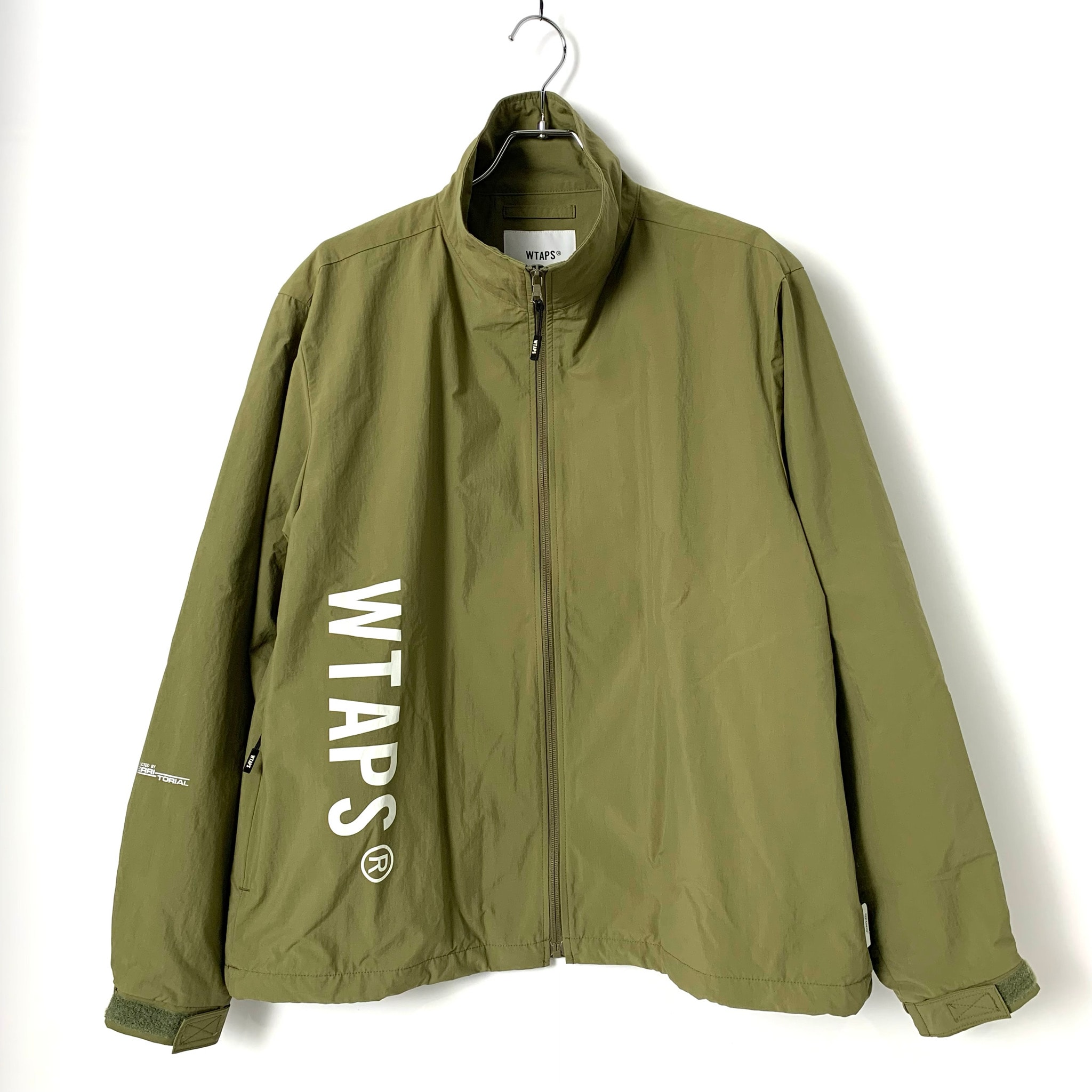 WTAPS Track / Jacket / Nylon. Tussah. PERTEX "Olive Drab"