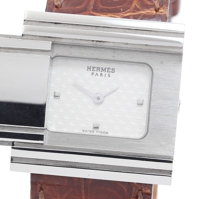 ★保 エルメス グリザード GL1.510 クォーツ レディース 【中古】